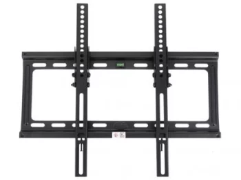 Кронштейн Kromax IDEAL-4 Black для LED/LCD/ TV 22"-65" , max 50 кг, настенный, 1 ст свободы, наклон 0°-15°, от стены 28 мм, max VESA 400x400 мм