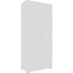 Шкаф комбинированный с 2 дверьми Это мебель Абрис ПМ-332.22 исп.1 белый глянец(Абрис ПМ-332.22 исп.1 белый глянец)